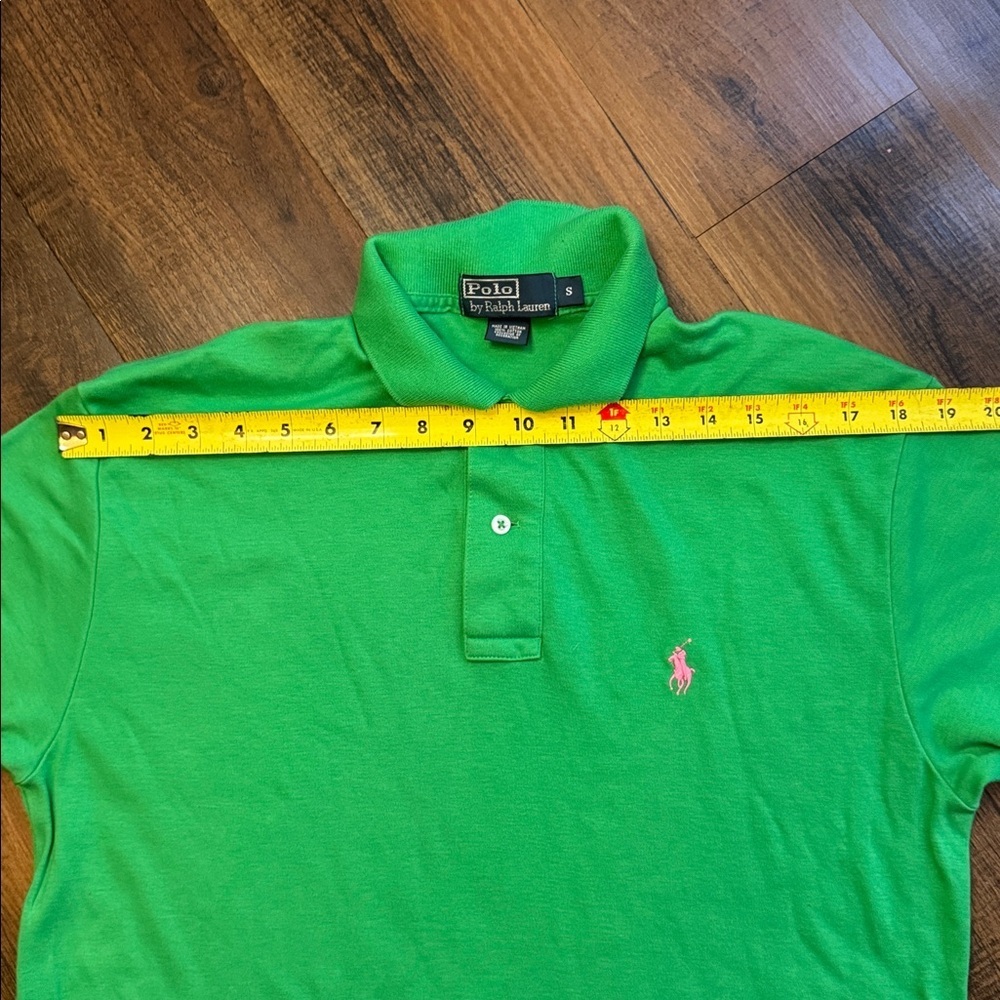 Ralph Lauren Men's Vibrant Green Polo Shirt - Picture 11 of 11